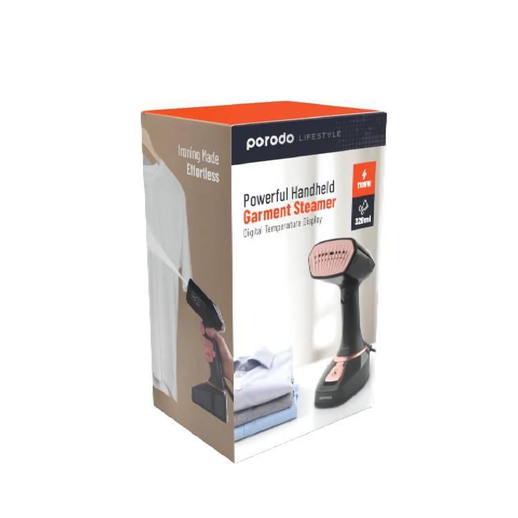 بخار شوی دستی قدرتمند پرودو Porodo Powerful handheld garment Steamer 1700W UK